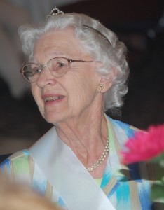 2009 outstanding citizen Betty Muhlenbeck.