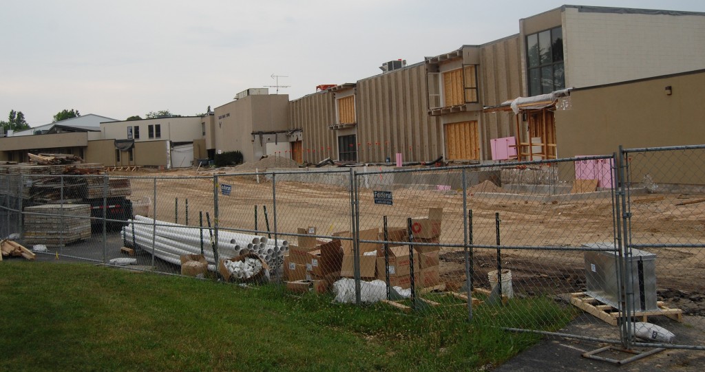 The Salem School renovation and addition project is on schedule and under budget so far.