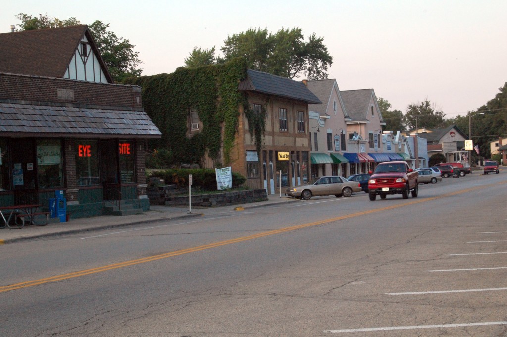 This section of Main Street in Twin Lakes may be getting a facelift.