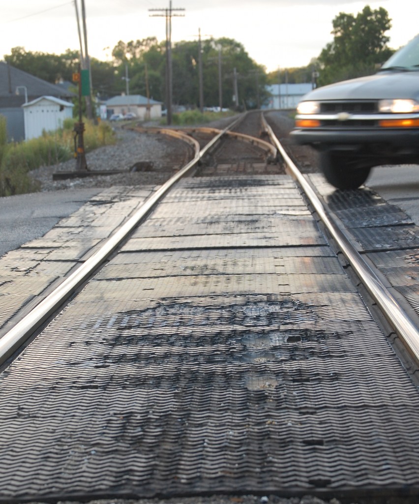 This railroad crossing at Cogswell Drive will be closed starting Monday for repairs. Traffic will be rerouted around the crossing. The work is expected to last three to four days.