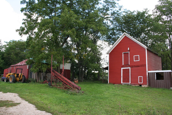 Linda Valentine shared this photo of the barn that burned today taken in 2006. /Linda Valentine photo