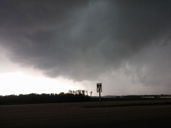 In Wheatland around 5 p.m. /Allen Dunski photo