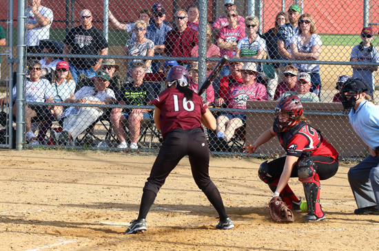 The ball gets away.