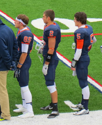 (from left) Steven Zeczkowski, Bennett Kothe, Noah Strasser. /Submitted photo