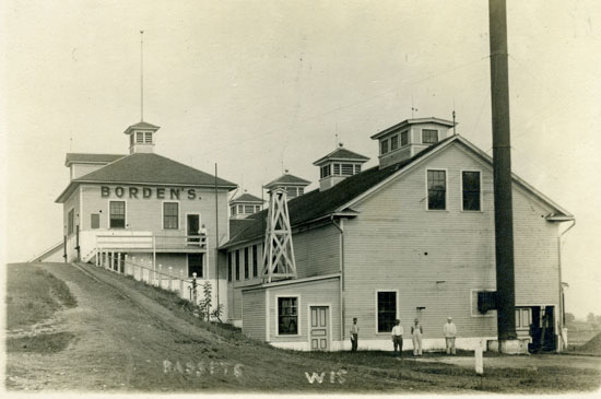 The Bassett Borden facility. /Photo used with permission of the Western Kenosha County Historical Society