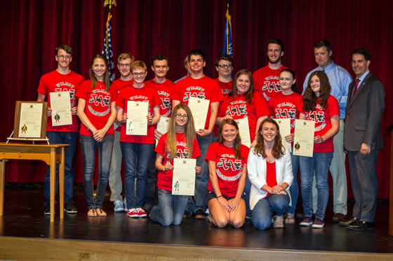 Winning team and alumni from the last three years