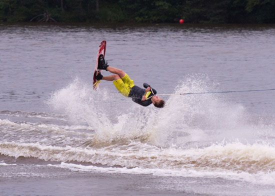 Ethan Shulda, (Twin Lakes WI) Best Trick Skier (Mark Black Award Winner) /Lisa Neal Photography, used with permission