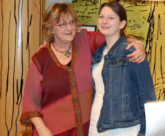 Amy Wagner (left) and Olivia Rickert.