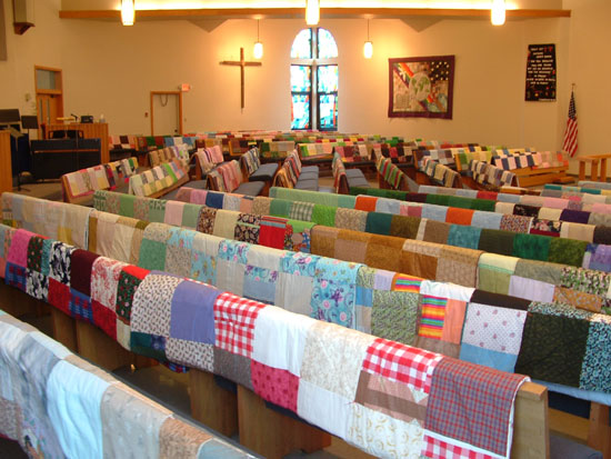 Heavenly Hands Quilt group looking for fabric for quilts for needy ...