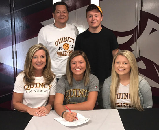 Three Central HS volleyball players sign college letters of intent ...